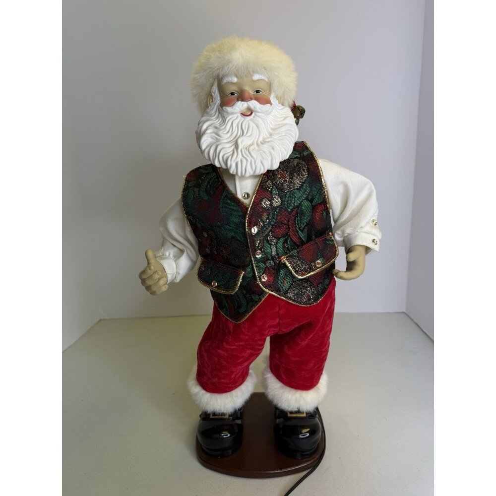 Rock Santa Collectibles Dancing Santa Brenda Lee Rocking Around The Christmas...